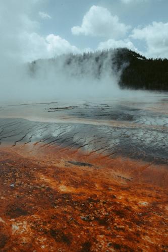 Grand Prismatic Spring in Yellowstone National Park, Wyoming