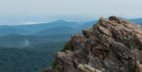 Humpback Rock, Virginia, USA.