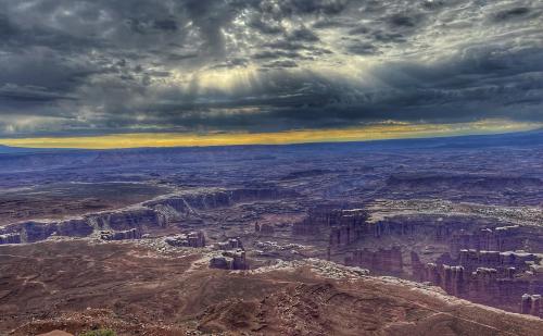 Island In The Sky District of Canyonlands NP. UT