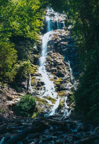 Mingo falls in Cherokee NC.  4160 x 6240. Instagram: kylebass.photography