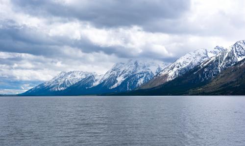 Grand Teton Mountain Range, Wyoming.