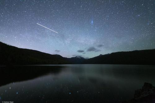 Coldwater Lake, Washington, USA