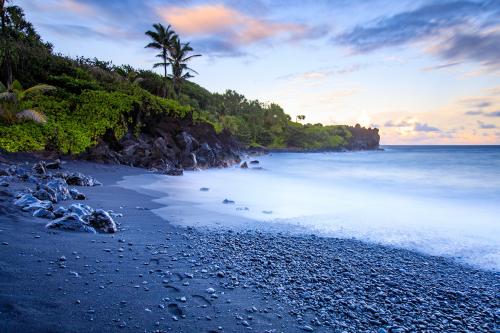 Black Sand Beach, Hawaii