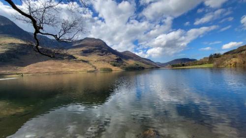 Lake Buttermere in Lake District, England