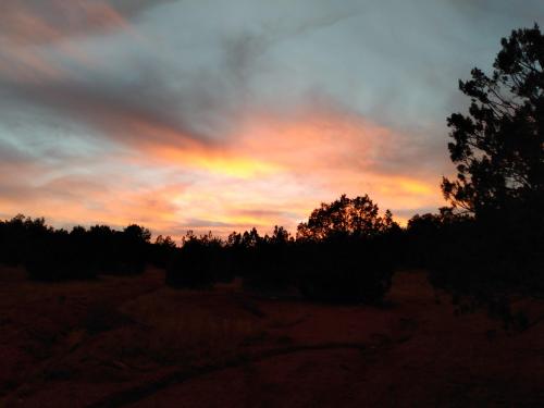 Orange halo Arizona