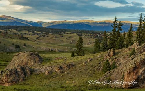 Beautiful views in Jefferson, Colorado,