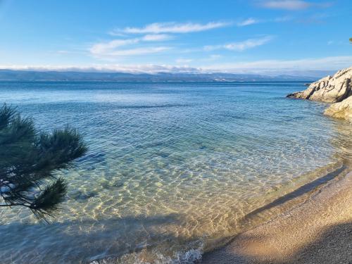 Relaxing sea waves   Croatia