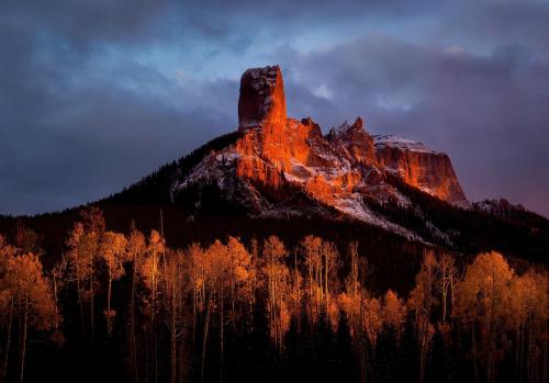 Chimney Peak, CO, USA