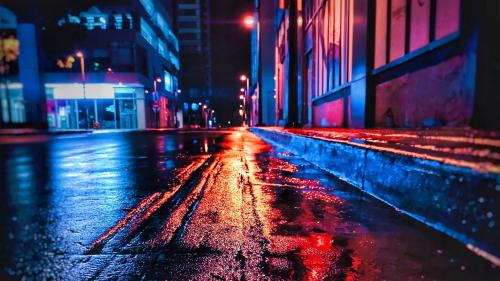 {}- Night Street...