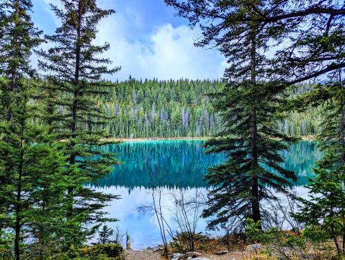 First Lake at the Valley of Five Lakes, Jasper, Canada