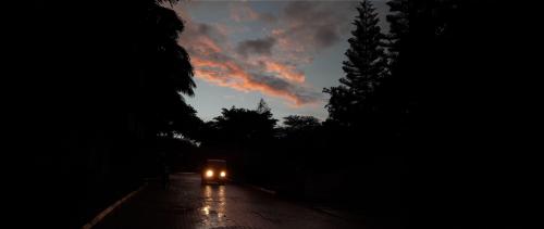 Van in the Dusk