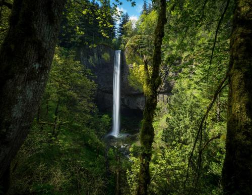 Latourell Falls, Oregon, US