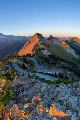 Pinnacle Peak, Mount Rainier national park, Washington