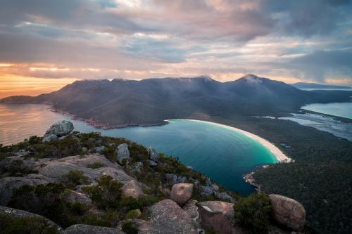 Wineglass Bay at Sunrise, Tasmania