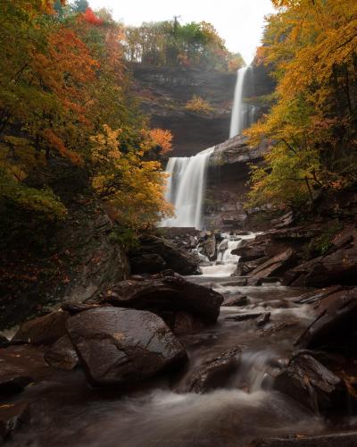 Autumn colors at Kaaterskill Falls
