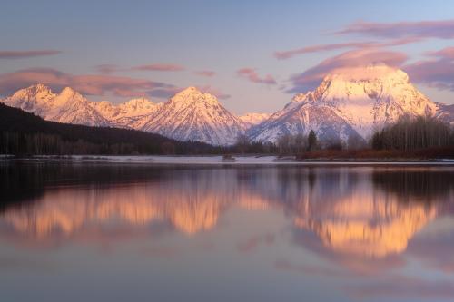 Sunrise Oxbow Bend, Grand Teton National Park, WY, USA