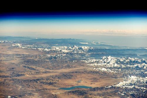 Mount Everest photographed from the ISS crew.