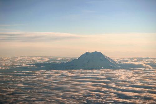 Sunrise over Rainier