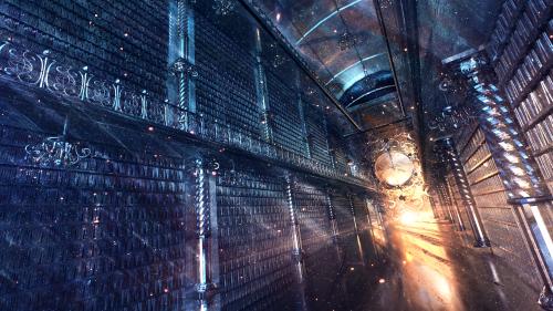 Ethereal Library [1920x1080]