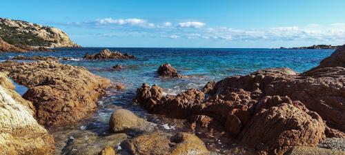 Summer day on the coast of Sardinia
