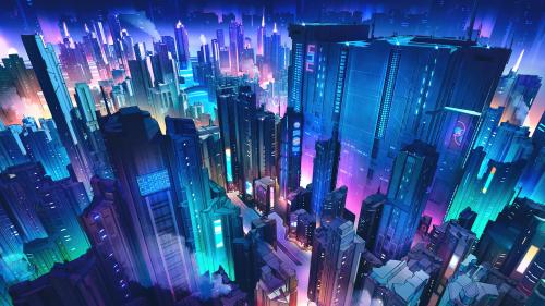 "Cyber City" by David Carmona