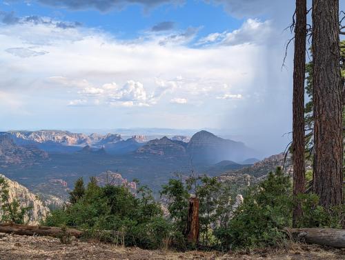 Sedonas' summer monsoons