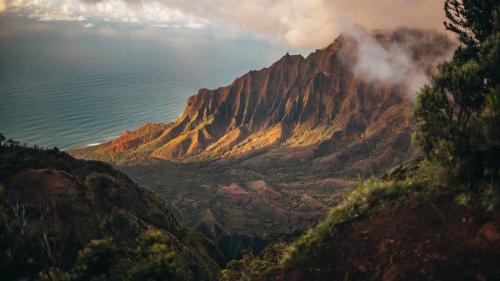 Mountains View of Kapaʻa, HI, United States