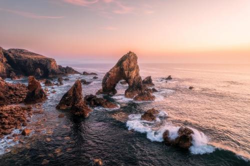 Crohy Head sea arch, Donegal, Ireland