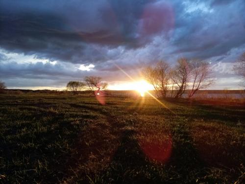 Sunset in Wyoming