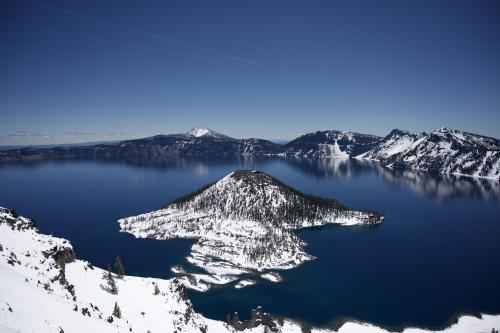 Wizard Island, Crater Lake National Park, Oregon