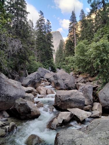 Listen closely and you will be at Peace. From the Vernal Falls bridge located on the John Muir Trail, Yosemite National Park