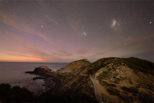 Most of the world has never seen the Magellanic Clouds, they're adorable little galaxies orbiting the Milky Way. They're full of star formation, supernova remnants, globular clusters, and emission nebulae.