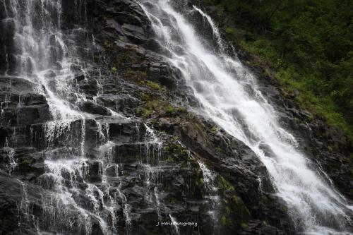 Horsetail Falls in Valdez, Alaska