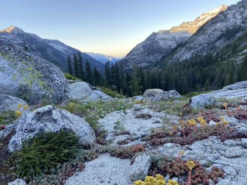 Trinity alps, California.