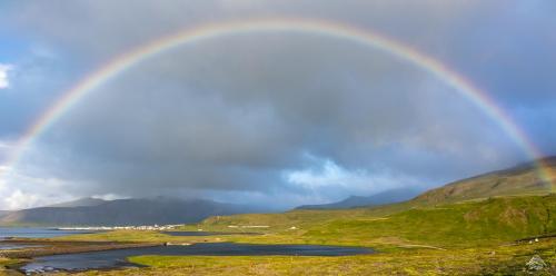 A Rainbow in Iceland