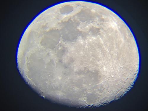 First time using a telescope