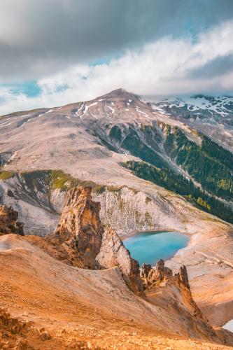 The Gargoyles, Elfin Lakes in British Columbia, Canada