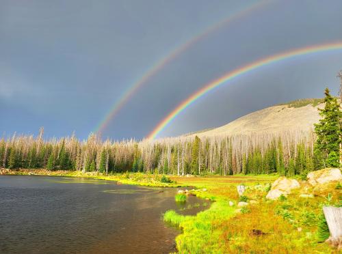 Double Rainbow High Uintah Mountains 4006 X 2982