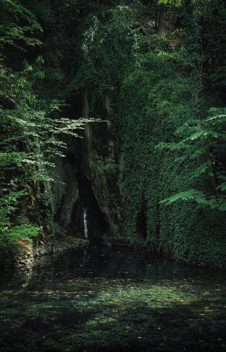 Small waterfall between rocks - Szilvásvárad, Hungary