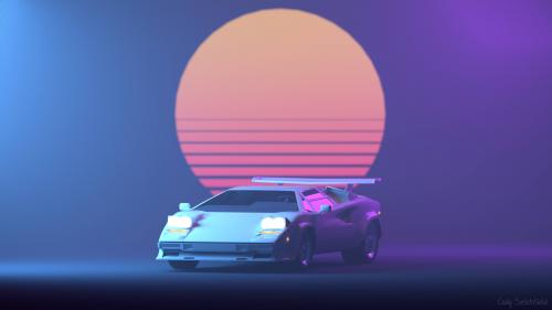 Retro Lambo