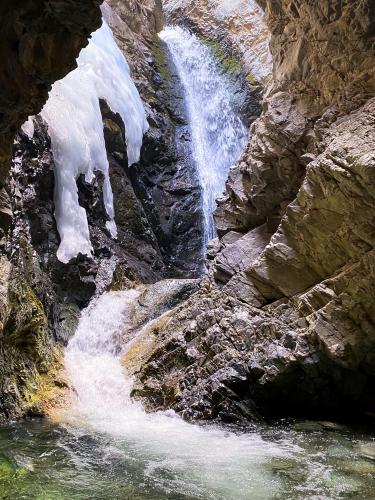 Zapata Falls in the San Louis Valley, Colorado