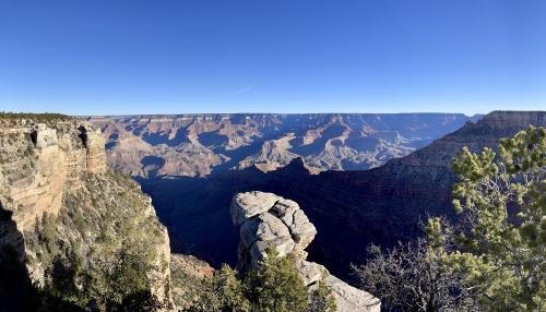 Grand Canyon NP in the morning, Arizona  [6852 × 3920]