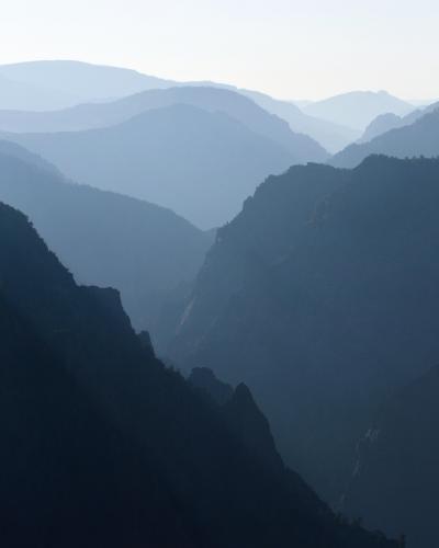 Deep layers of the Black Canyon