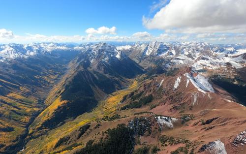 Colorado in the Fall. The Elk Range 10/6