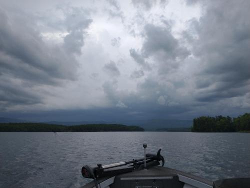 Lake James, NC, USA. There is something beautiful about a storm