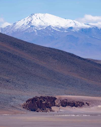 Where the Atacama desert meets the Andes - Parque Nacional Los Flamencos