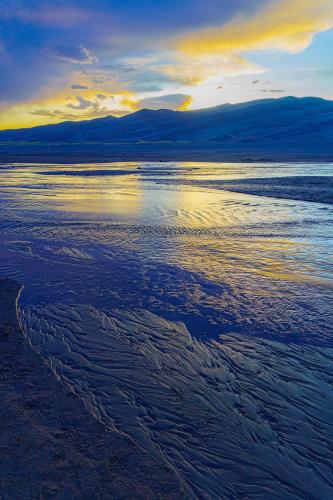 Sunset at the Great Sand Dunes of Colorado