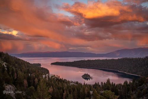 Magnificent sunset over the weekend in Tahoe. One of the best one's I've witnessed!