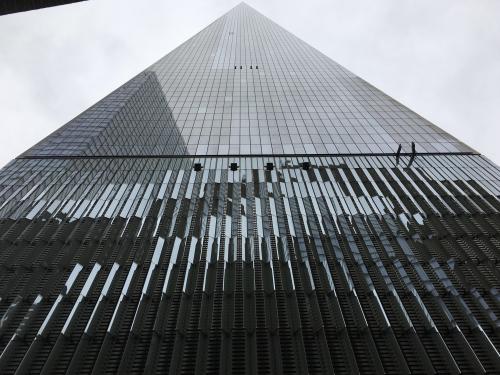 Dreary Day At One World Trade  Photo I took a few years back.