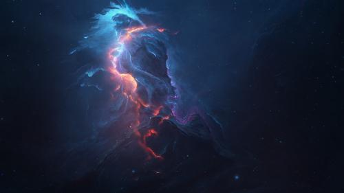 nebula for desktop, galaxy, stars, sci-fi